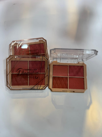 Romantic Color 4 in 1 blush palette